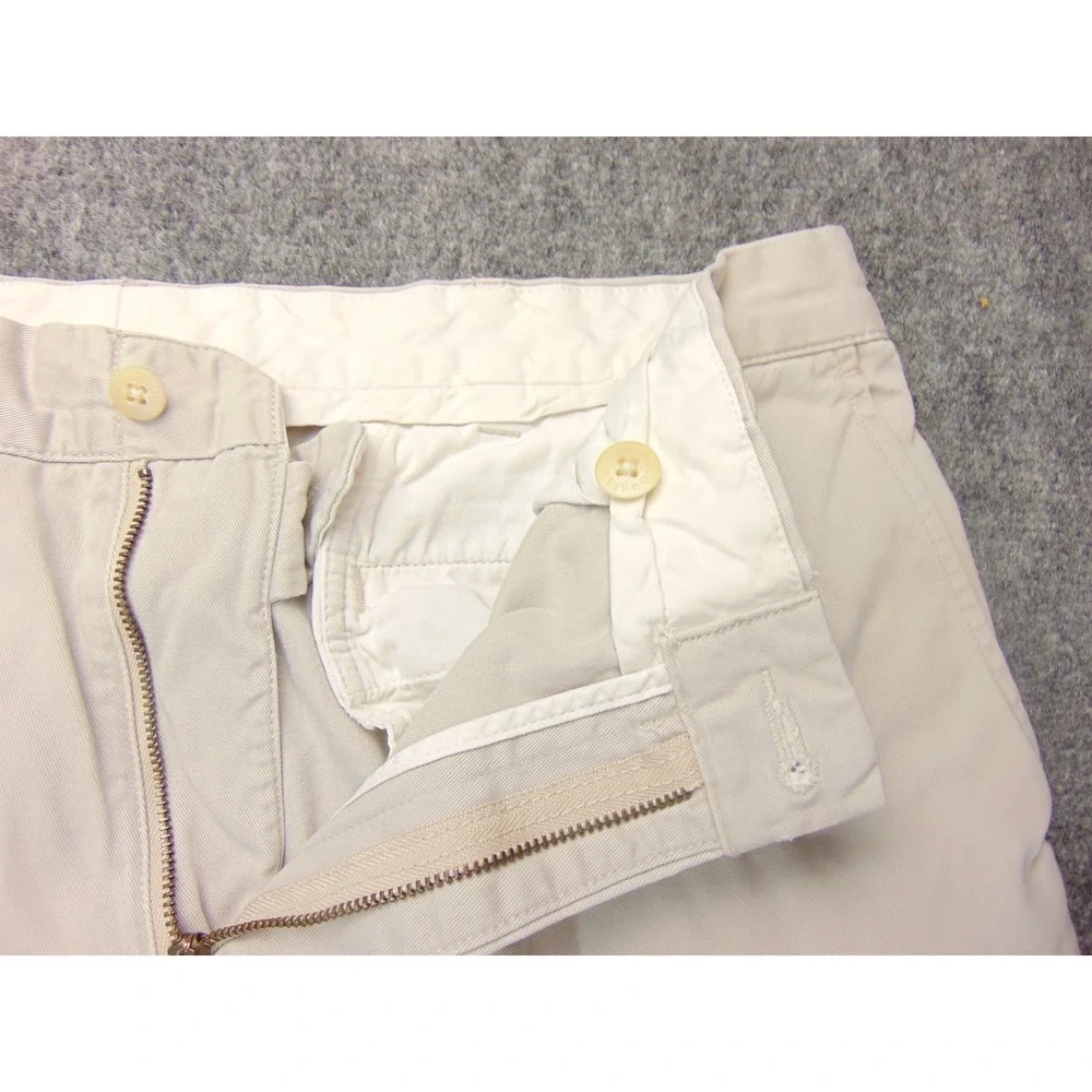 Polo Ralph Lauren‎ Pants Mens 36x34 Classic Chino Tan Solid Preppy Old Money